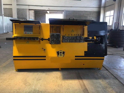 주문 굴렁쇠 벤더 자동적인 Rebar 등자 구부리는 기계 CNC 강철봉 구부리는 기계 online manufacture