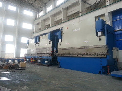 14m 길이 CNC 수압 Tadem 프레스 브레이크1300 톤 압력 굽기 U 스틸
