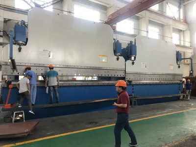 자동 CNC 탕덤 프레스 브레이크 3000 톤 테이블 길이 12000mm 굽기 20mm 장