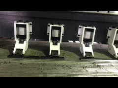 CNC 수직 강판 V 홈 가공기 4m